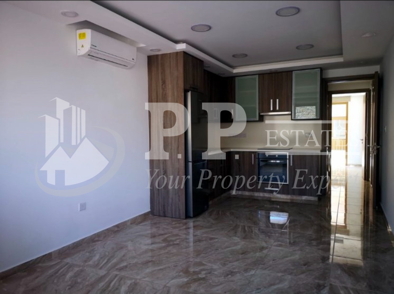 For Rent - New 1 bedroom ground floor apartment in Parekklisia, Limassol